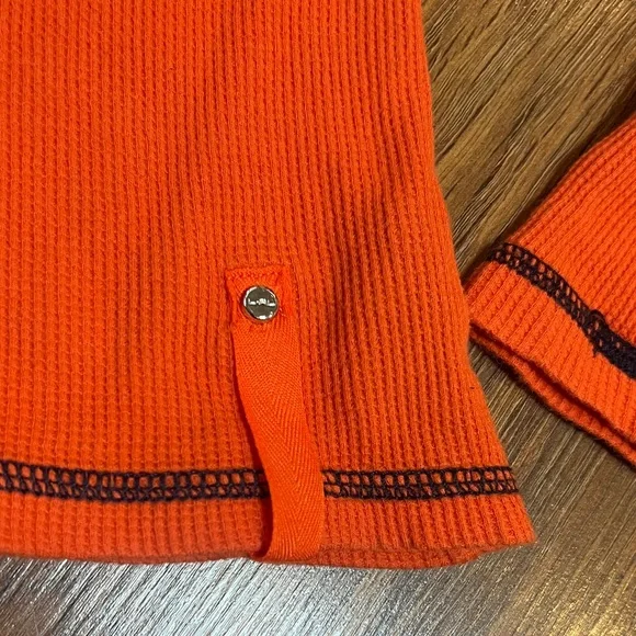 Ralph Lauren Active - Orange Quarter-Zip Women's Top - XS 🧡 - Picture 4 of 7